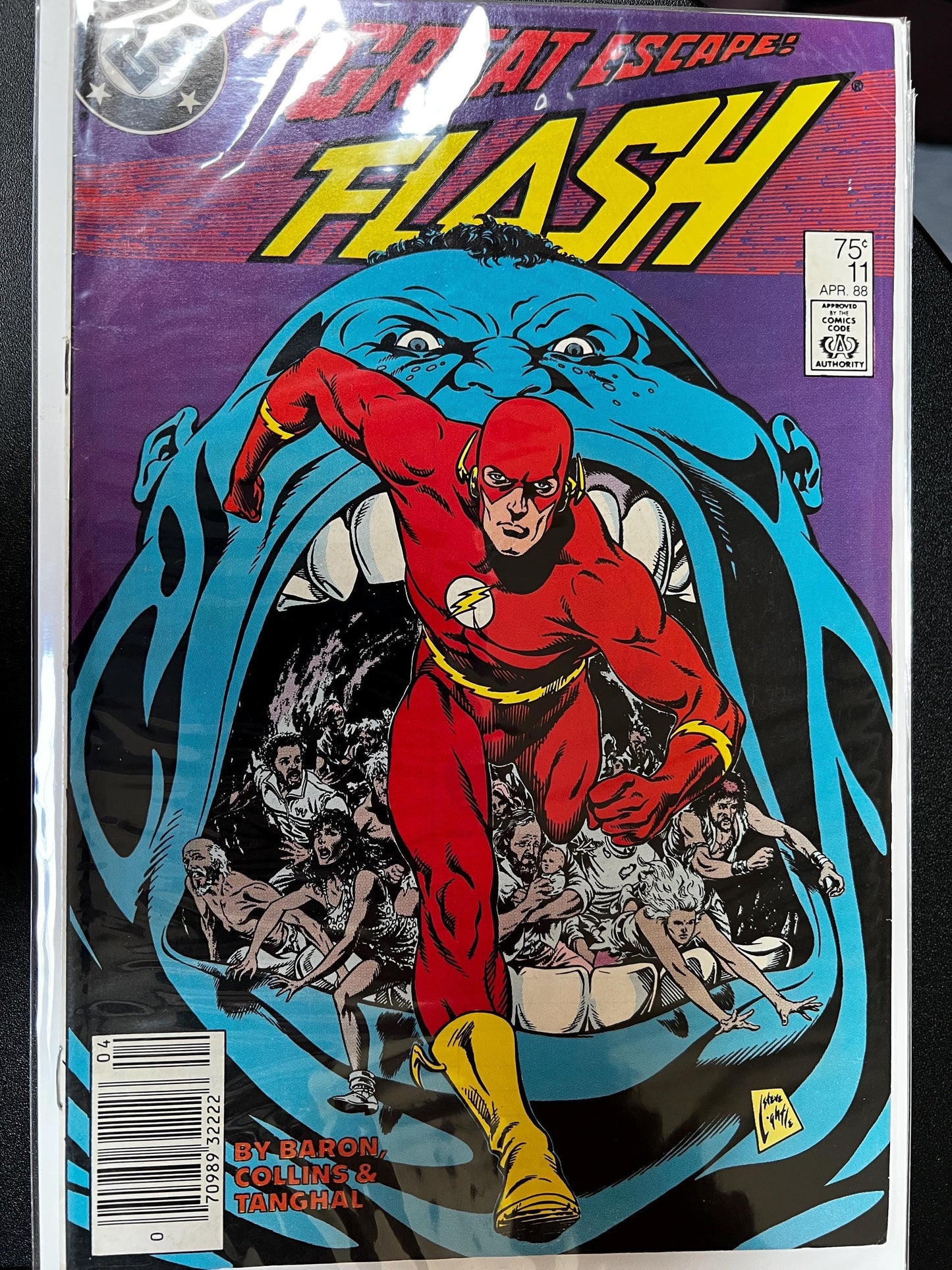 The Flash Comic Book Lot (10 Issues): Copper Age Wally West Collection