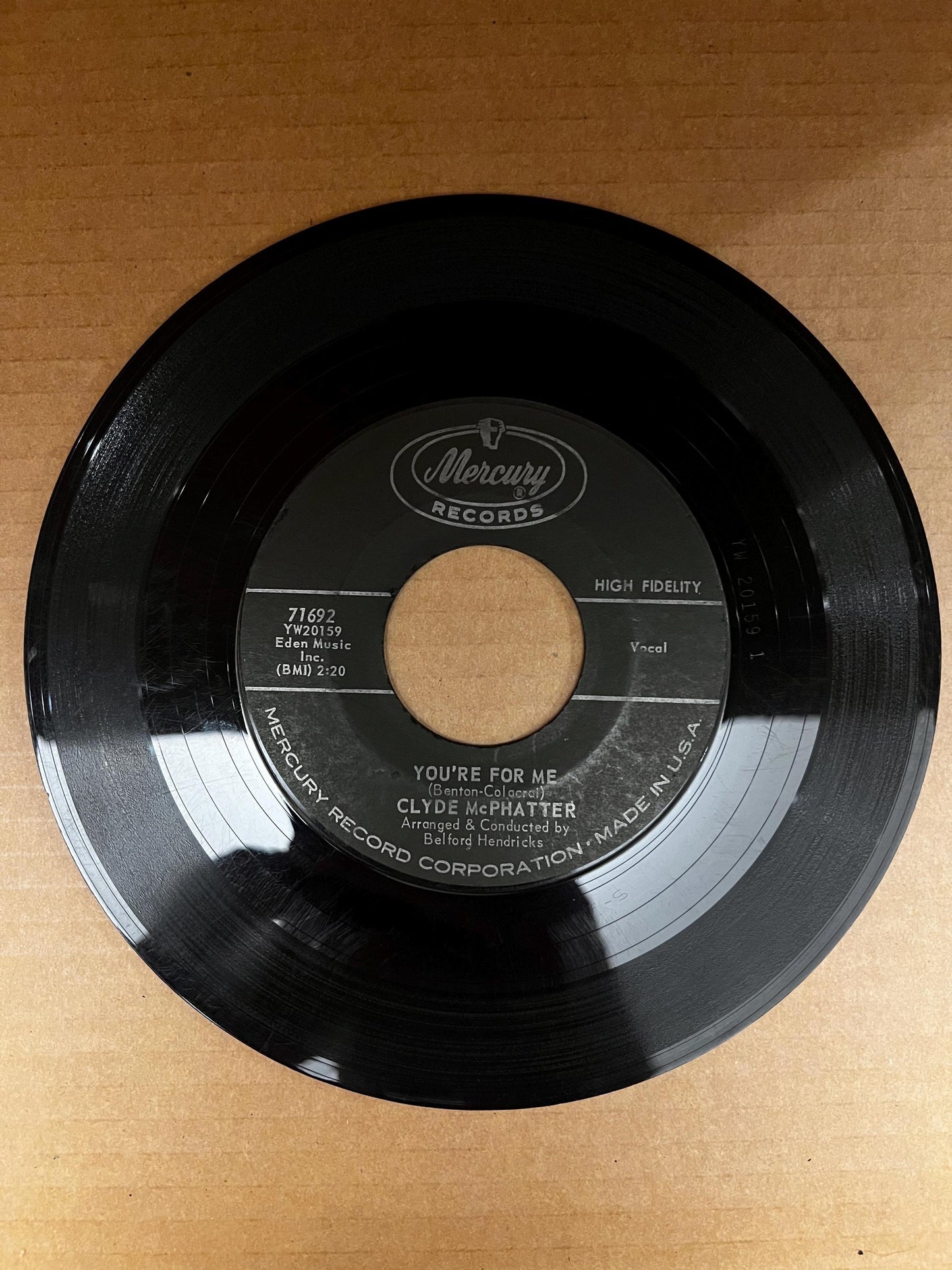 Rare Soul & Northern Soul 45 Lot - Tamla Motown, Clyde McPhatter, Silver Promo - 12 Records