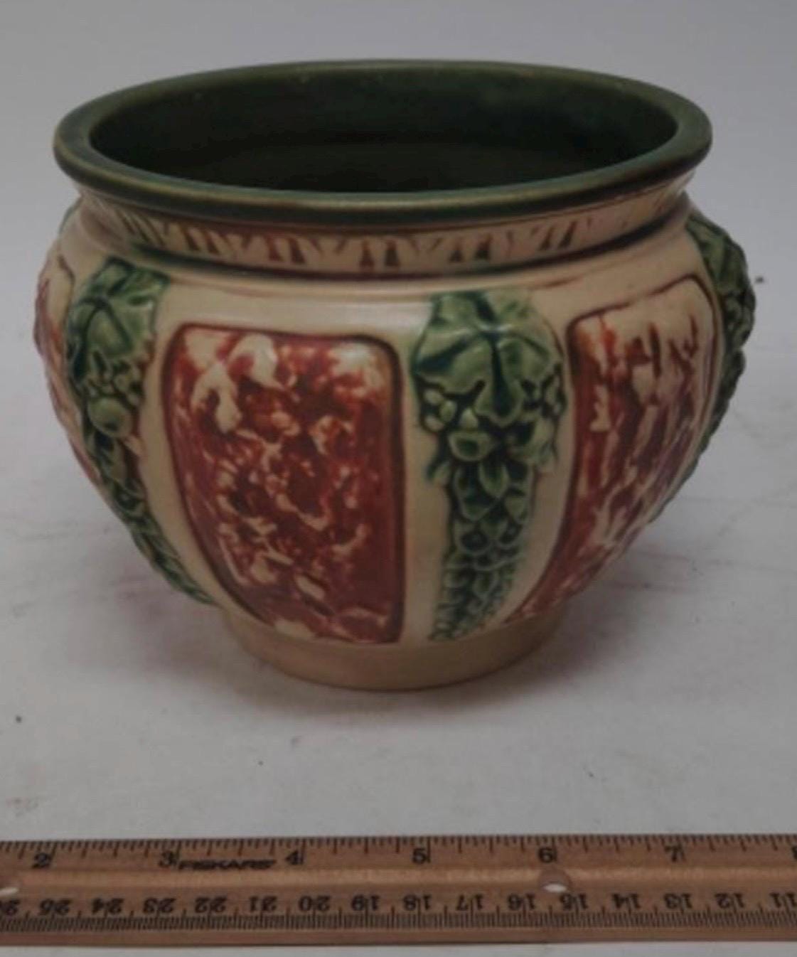 Vintage Roseville Art Pottery Florentine II Bowl