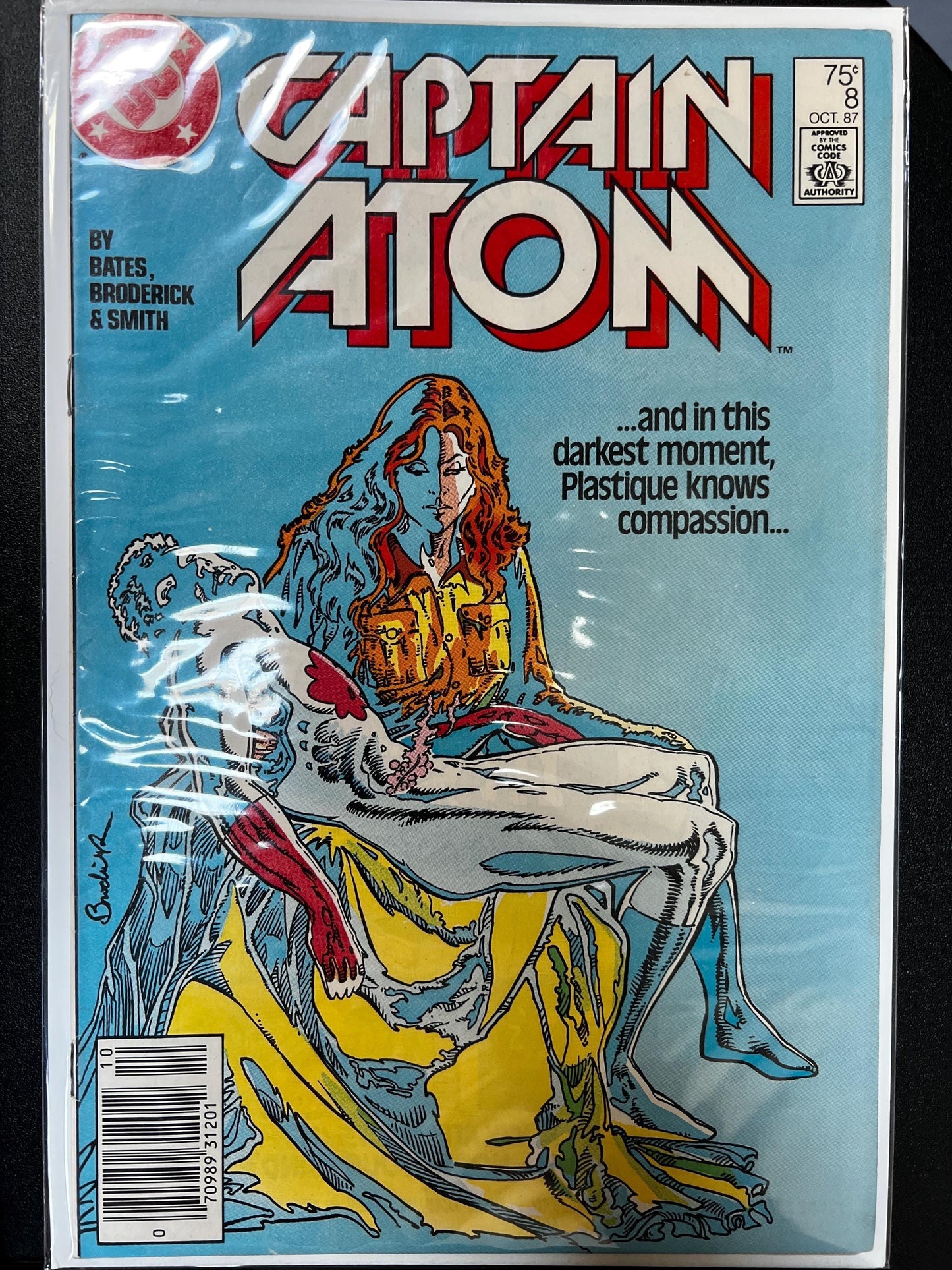 Captain Atom Comic Book Lot (7 Issues): DC Copper Age, Firestorm, Plastique Cover