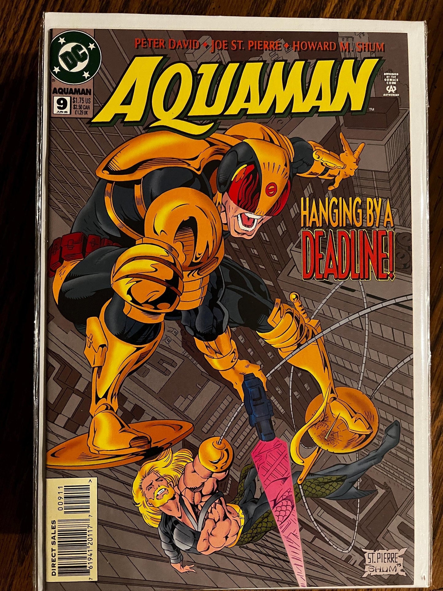 Aquaman Comic Book Run Aug 1994–Apr 1997 | Issues #1–2, 4–11, 13–29 & #31 | DC Comics