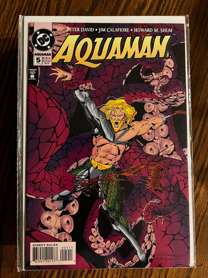 Aquaman Comic Book Run Aug 1994–Apr 1997 | Issues #1–2, 4–11, 13–29 & #31 | DC Comics