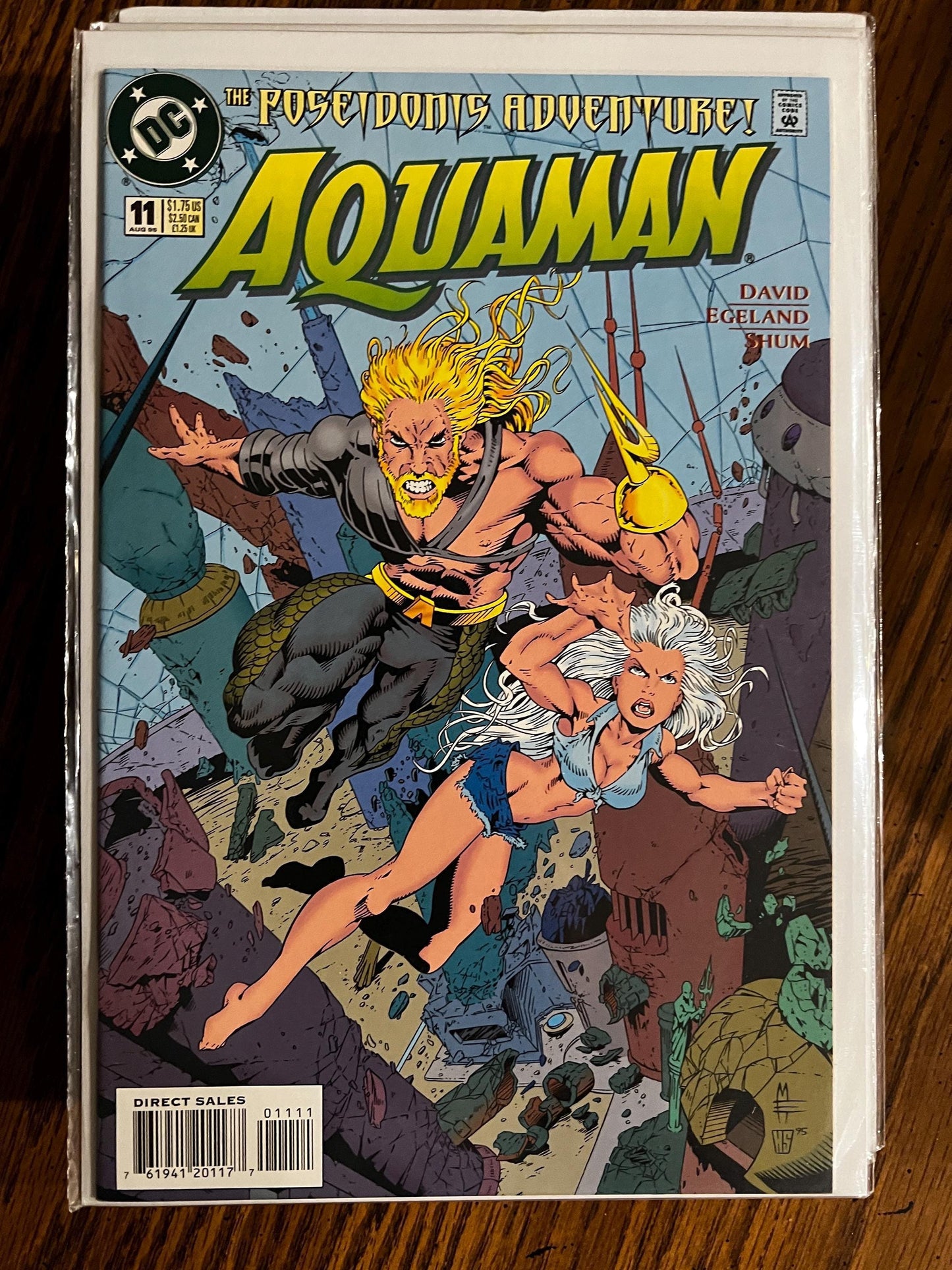 Aquaman Comic Book Run Aug 1994–Apr 1997 | Issues #1–2, 4–11, 13–29 & #31 | DC Comics