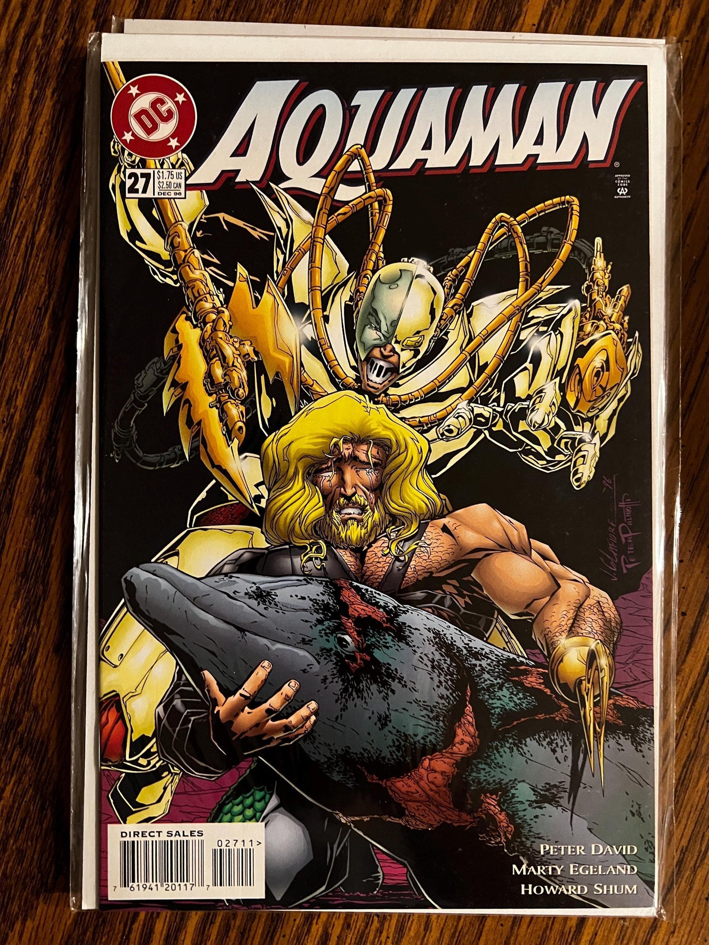Aquaman Comic Book Run Aug 1994–Apr 1997 | Issues #1–2, 4–11, 13–29 & #31 | DC Comics