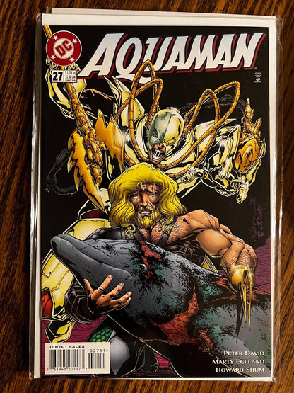 Aquaman Comic Book Run Aug 1994–Apr 1997 | Issues #1–2, 4–11, 13–29 & #31 | DC Comics