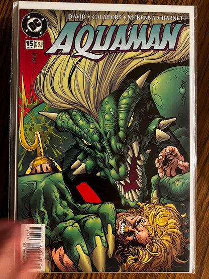 Aquaman Comic Book Run Aug 1994–Apr 1997 | Issues #1–2, 4–11, 13–29 & #31 | DC Comics