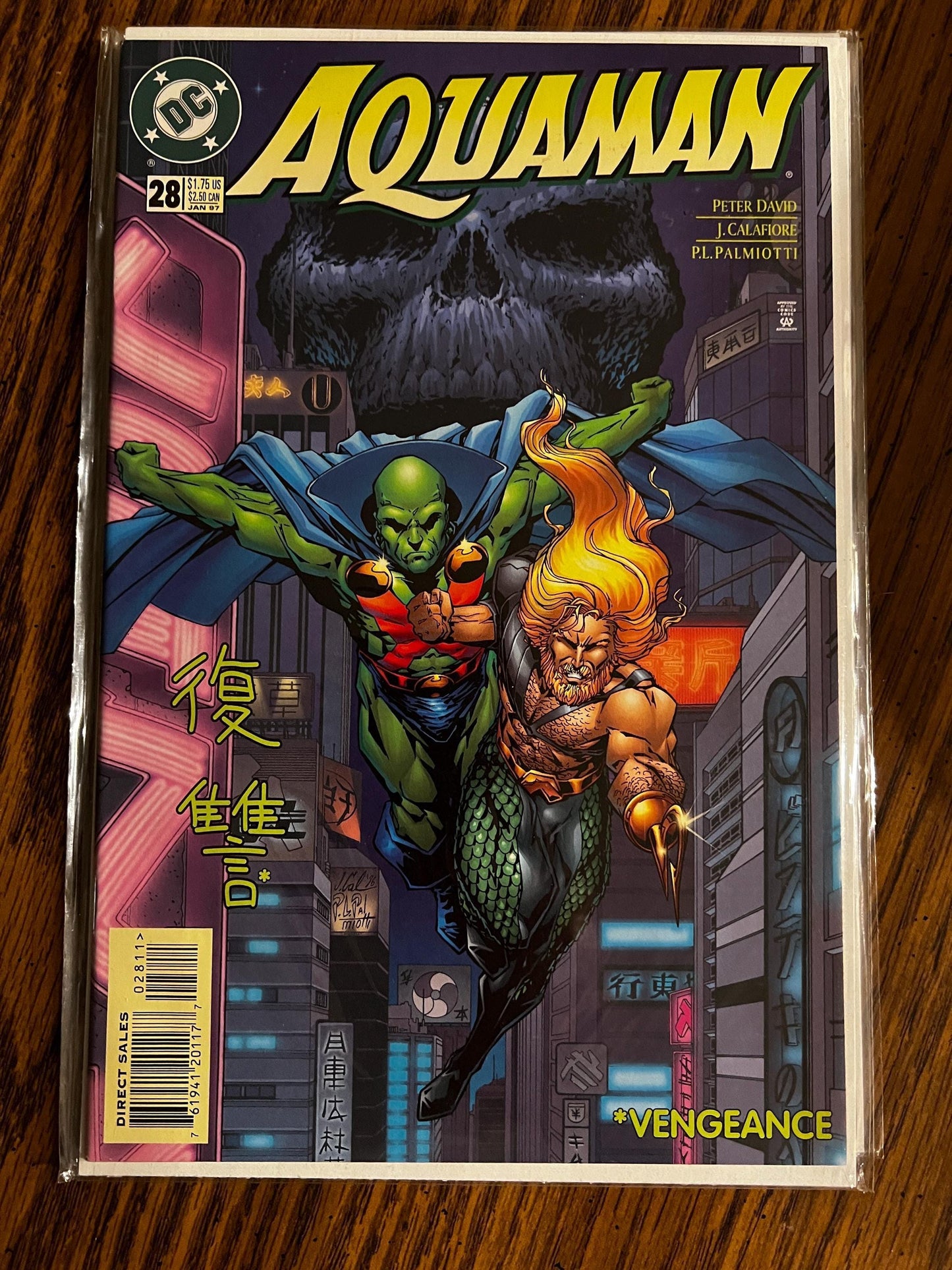 Aquaman Comic Book Run Aug 1994–Apr 1997 | Issues #1–2, 4–11, 13–29 & #31 | DC Comics