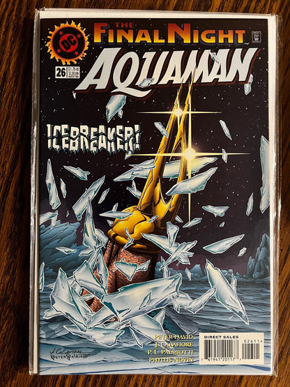 Aquaman Comic Book Run Aug 1994–Apr 1997 | Issues #1–2, 4–11, 13–29 & #31 | DC Comics