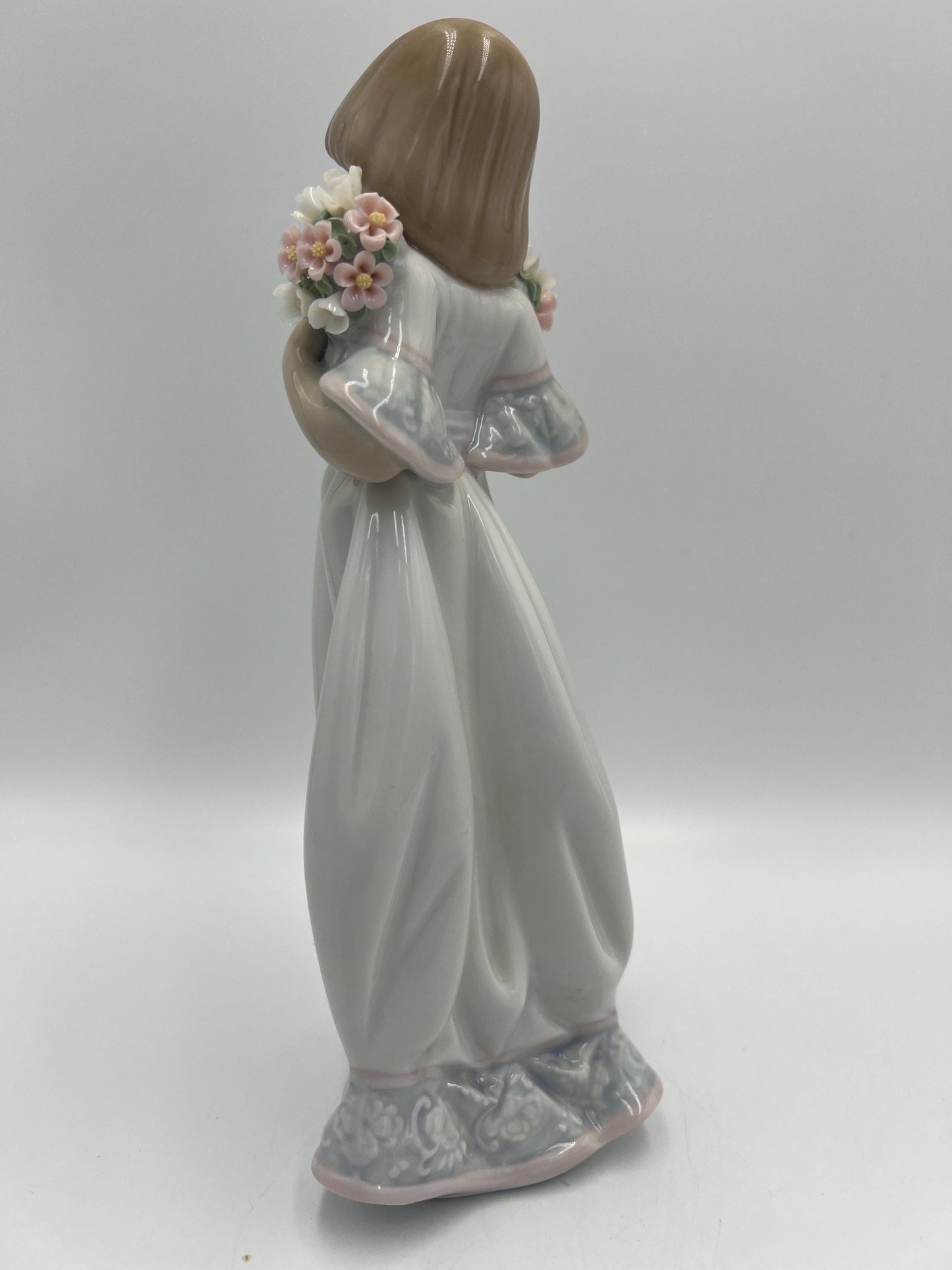 Lladro Porcelain Figurines - Spring Girl, Lucky in Love, Dove Ornament