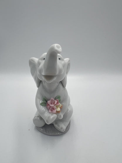 Lladro Porcelain Figurines - Spring Girl, Lucky in Love, Dove Ornament