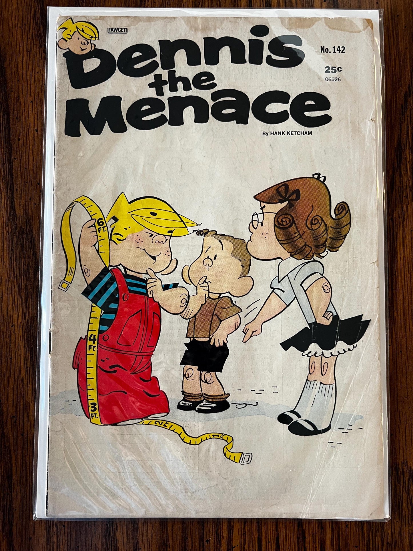 Vintage Dennis the Menace Comic Book Lot (7) - 1970s Fawcett