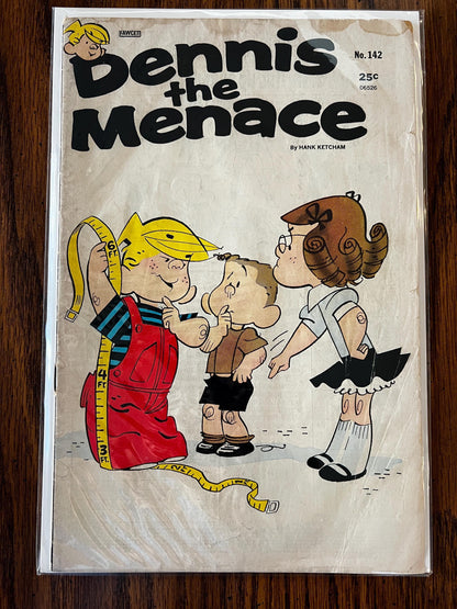 Vintage Dennis the Menace Comic Book Lot (7) - 1970s Fawcett