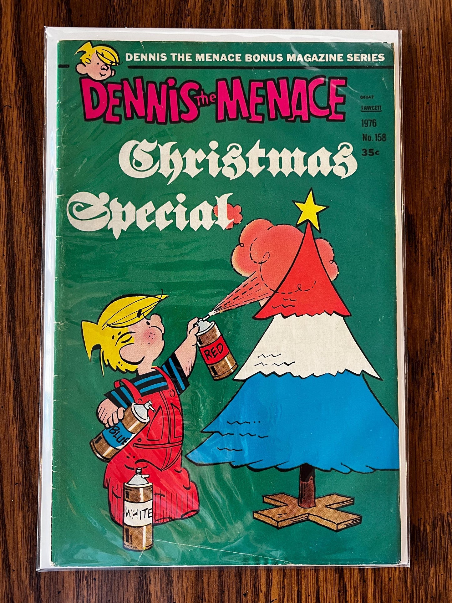 Vintage Dennis the Menace Comic Book Lot (7) - 1970s Fawcett