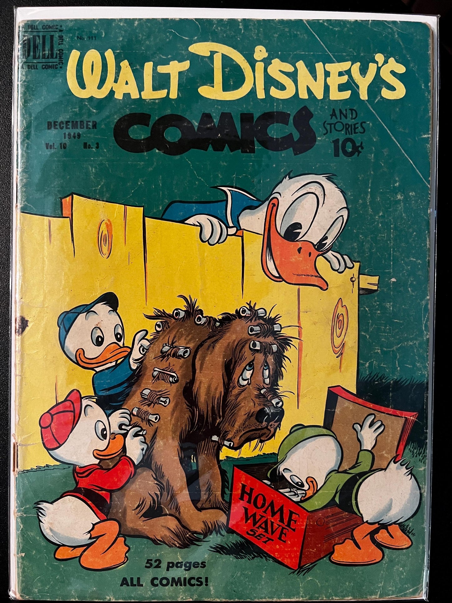Vintage Walt Disney's Comics & Stories Lot (6 Issues, 1945-1949 Dell) Donald Duck, Mickey Mouse Golden Age Disney Comics