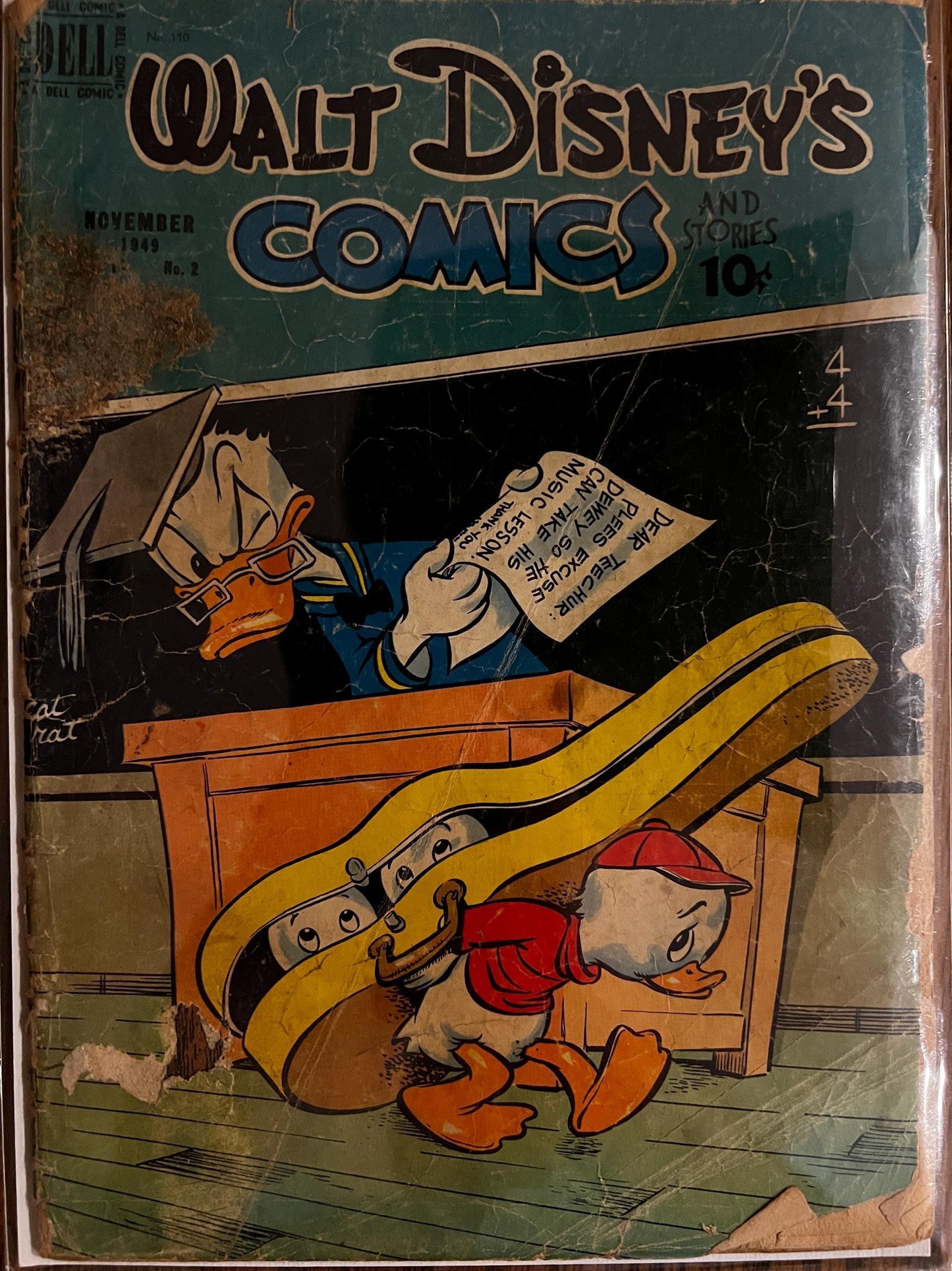 Vintage Walt Disney's Comics & Stories Lot (6 Issues, 1945-1949 Dell) Donald Duck, Mickey Mouse Golden Age Disney Comics