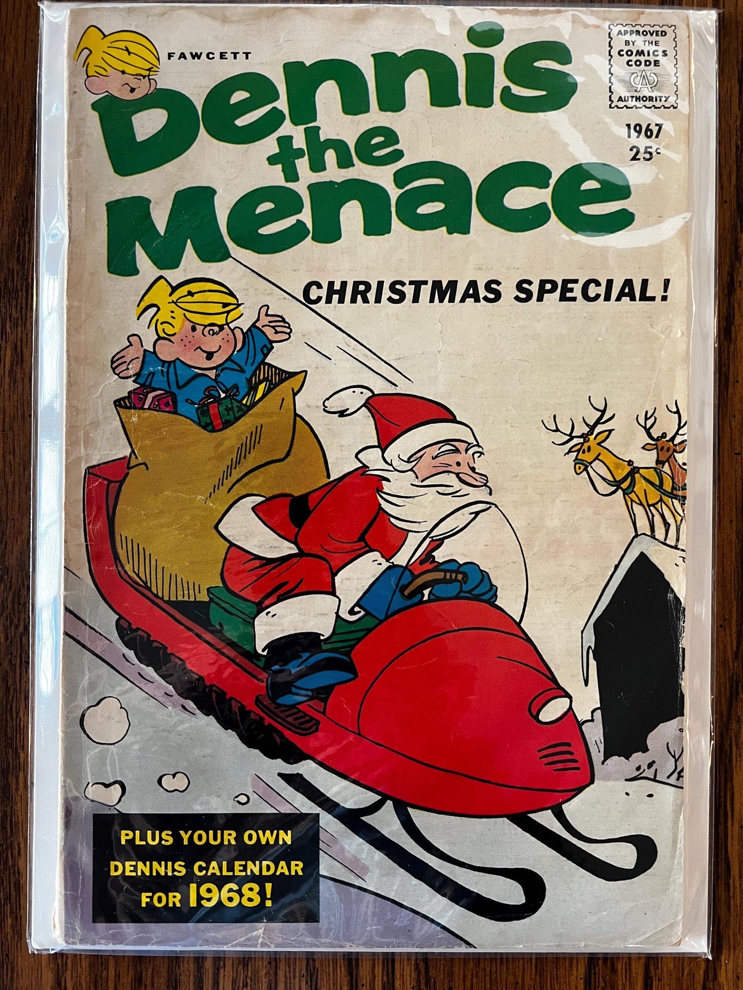 Dennis the Menace Comic Lot (7 Issues, 1960-1970s Fawcett Giant & Regular)