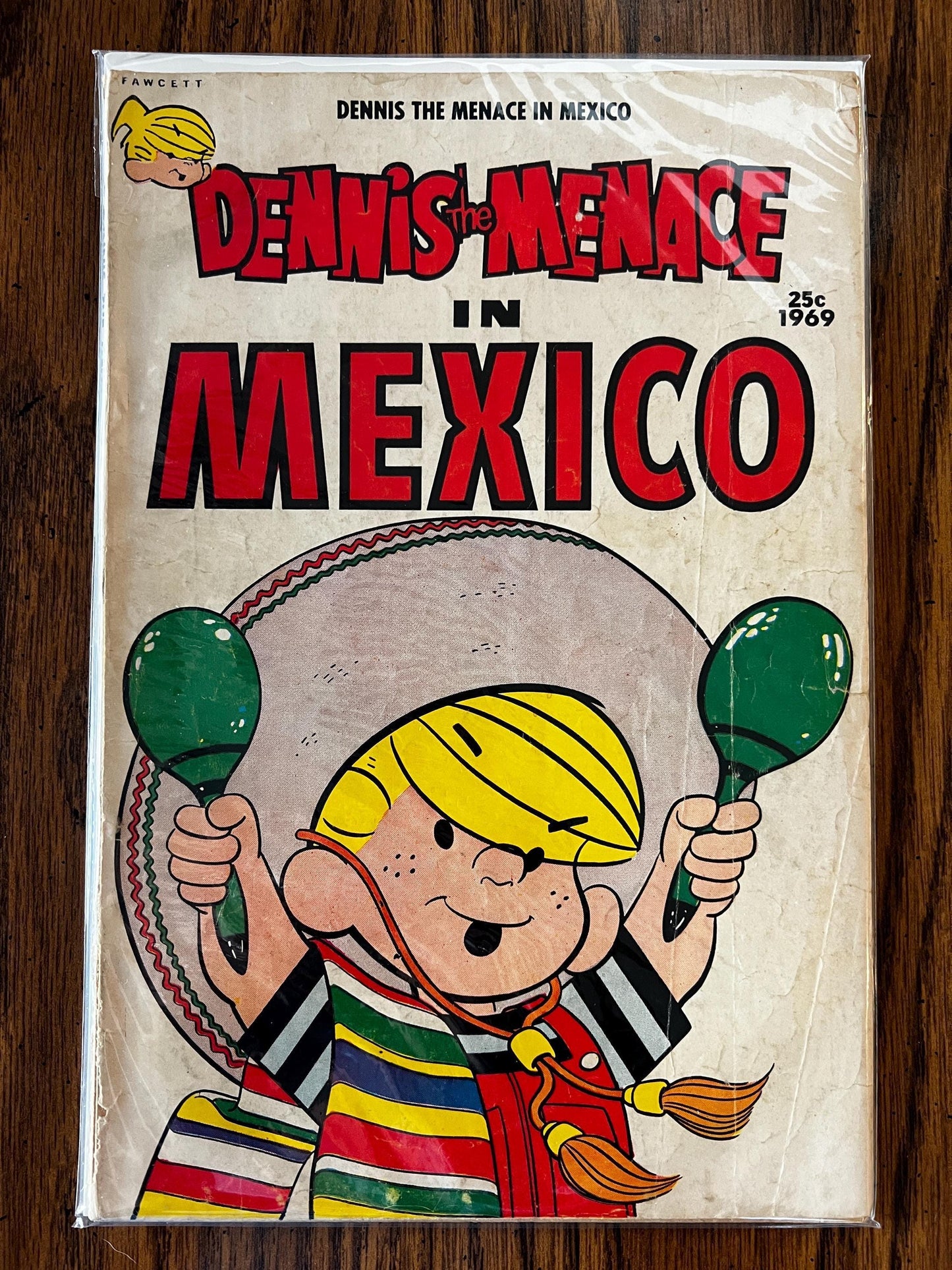 Dennis the Menace Comic Lot (7 Issues, 1960-1970s Fawcett Giant & Regular)