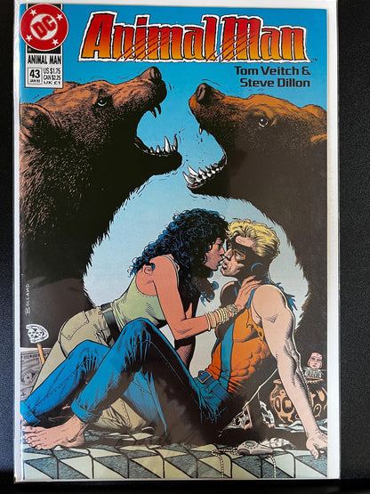 Animal Man Comic Book Lot: Bolland Covers, DC Vertigo, 1991-92