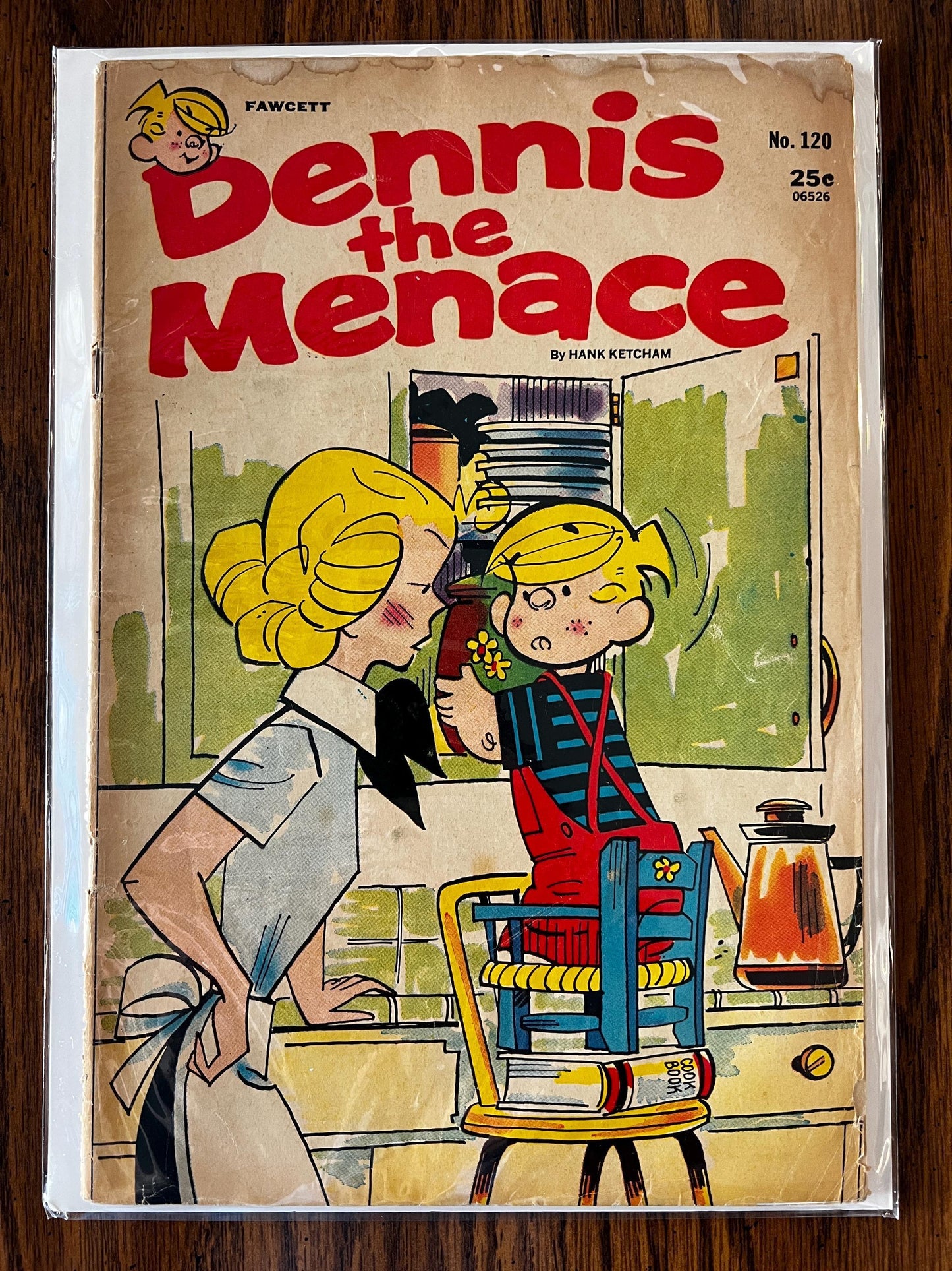 Vintage Dennis the Menace Comic Lot (6 Issues, 1971-1973) | Fawcett Bonus Magazine Series & Specials