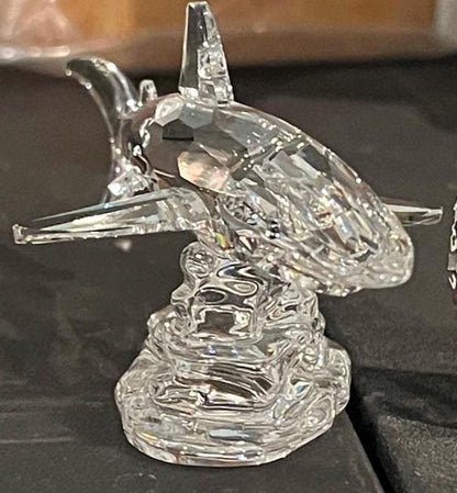 Baby Shark Swarovski Crystal Figure - Swimming Design, No Box