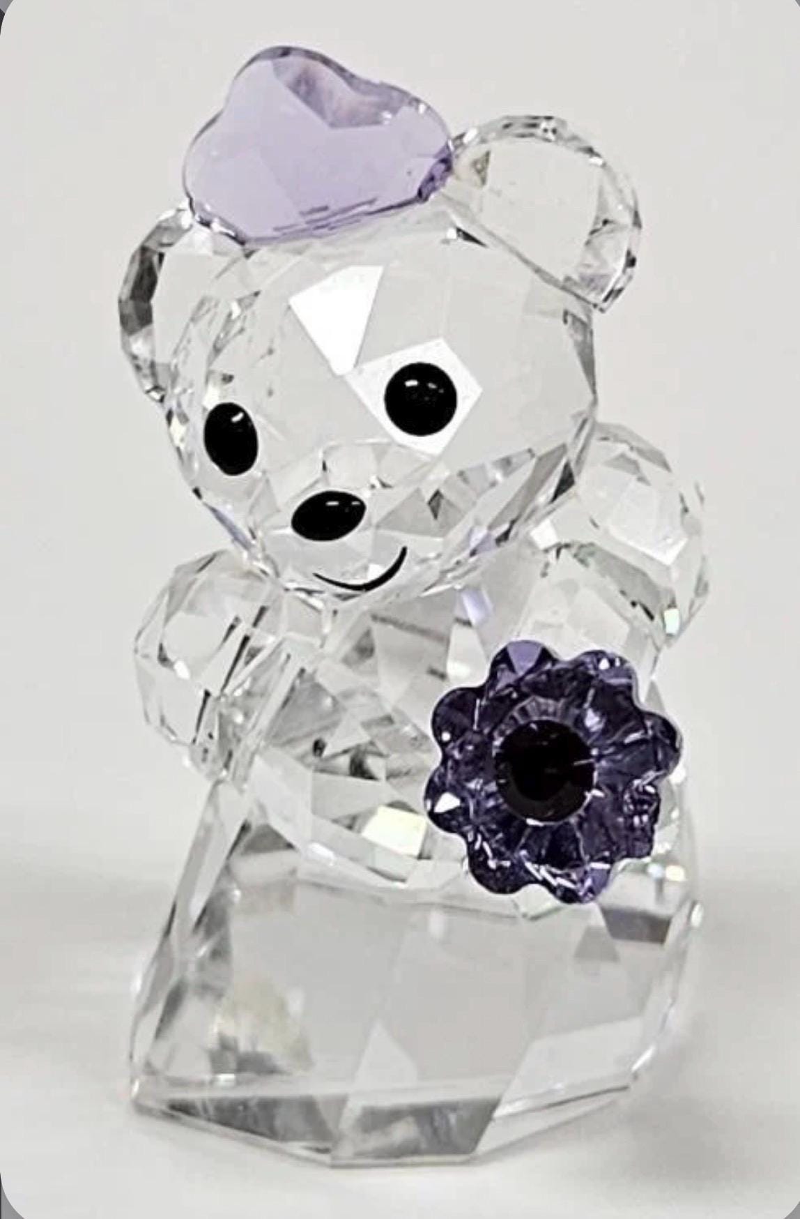 Swarovski Crystal Kris Bear You & I Figurines, No Box