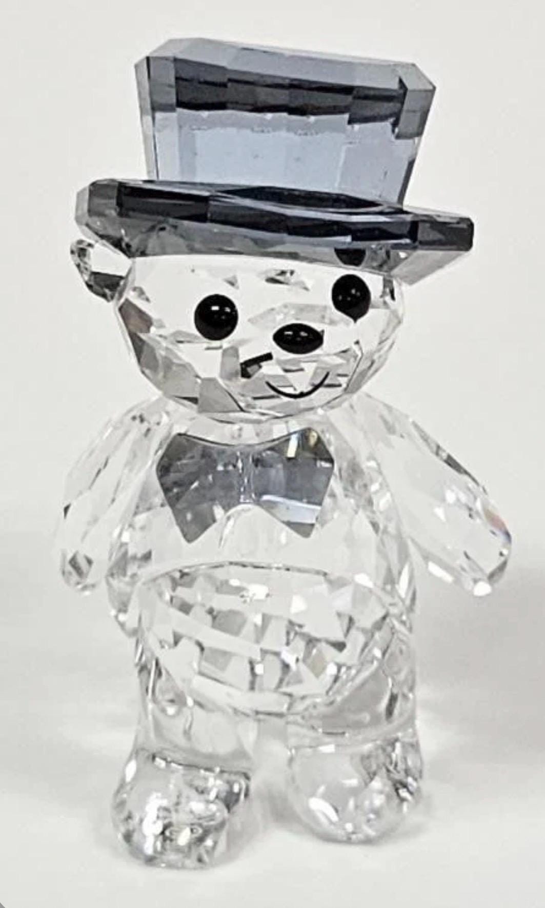 Swarovski Crystal Kris Bear You & I Figurines, No Box
