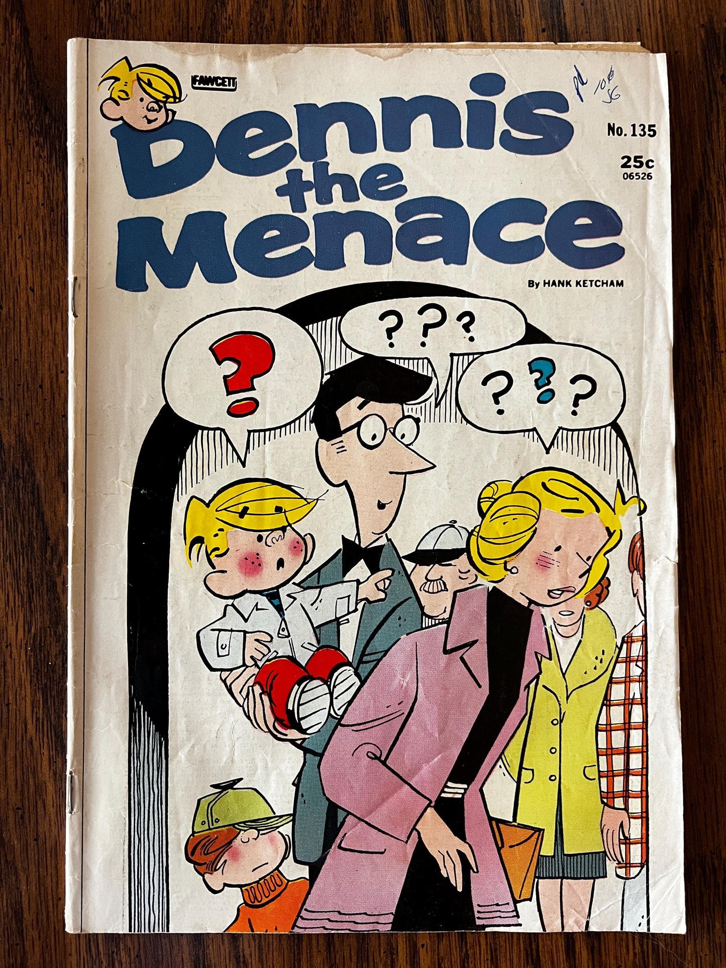 Vintage Dennis the Menace Comic Book Lot: 1970s Fawcett Humor Collectibles