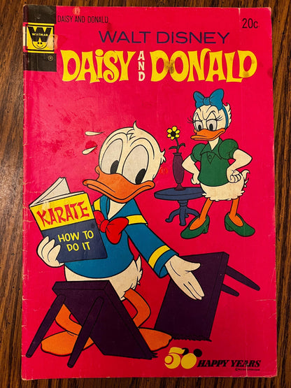Whitman and Disney Educational 1970s Lot | Daisy & Donald | Mickey/Pluto | Junior Woodchucks | Energy Booklets | 7 Comics