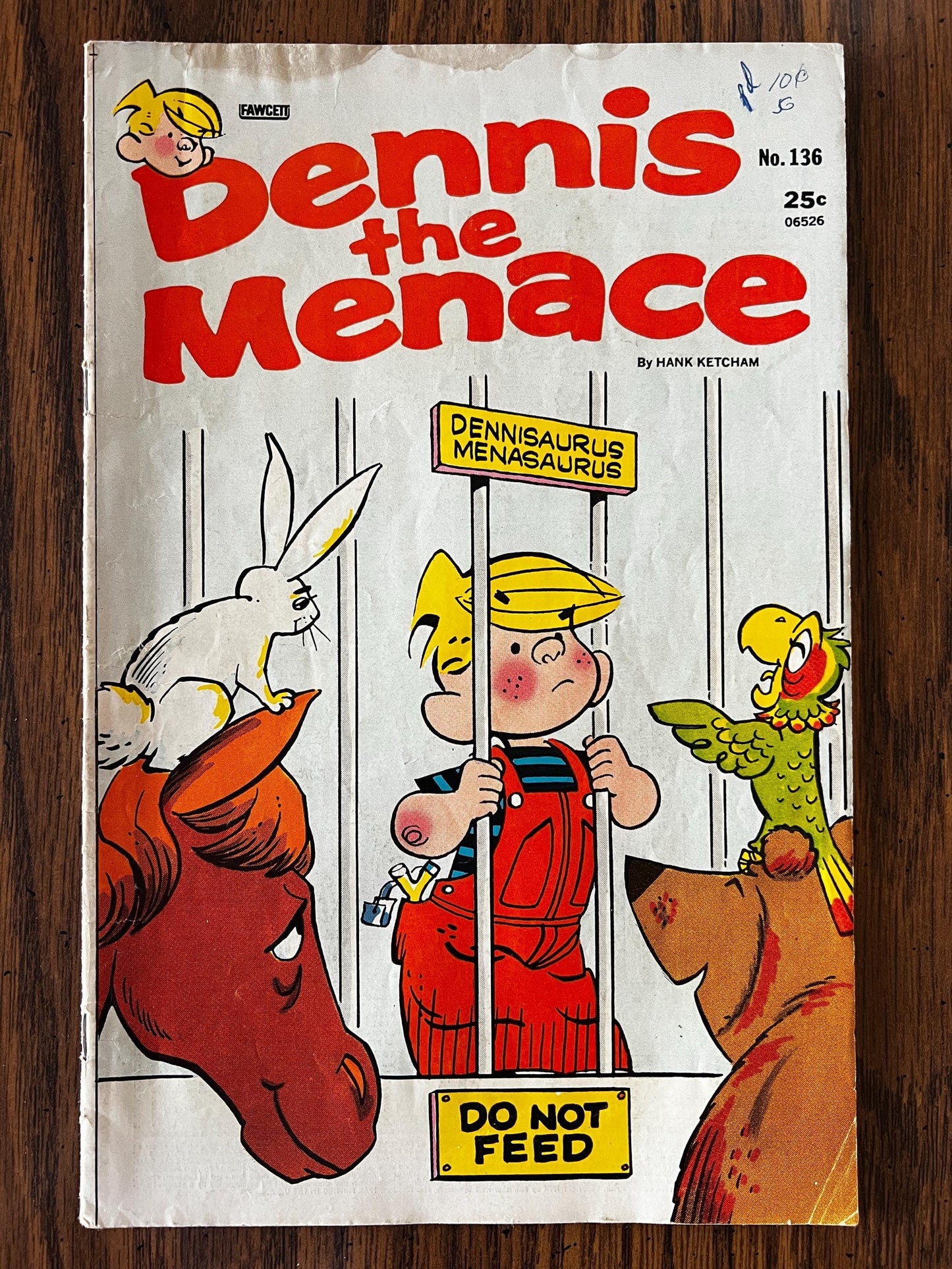 Vintage Dennis the Menace Comic Book Lot: 1970s Fawcett Humor Collectibles