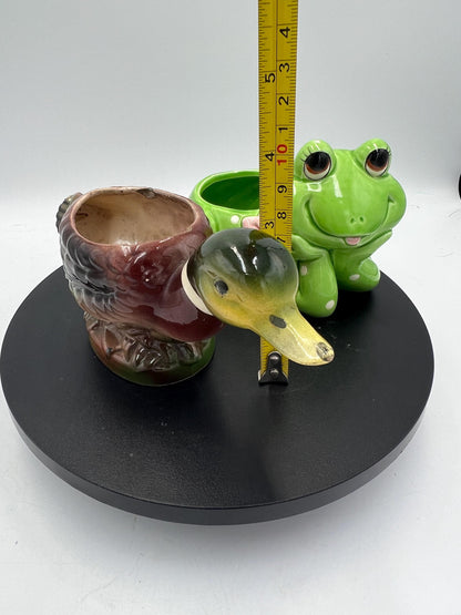 Cute Set of Animal Planters