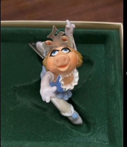 Christmas Ornament Miss Piggy Hallmark in Original Box RARE