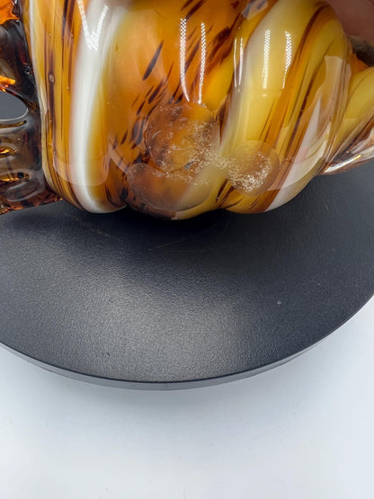 Murano Art Glass Hand Blown Conch Shell Sculpture
