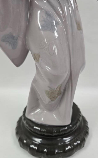 Madame Butterfly and Sayonara Figurines: Lladro - Porcelain Sculptures. No Box. Sold Individually