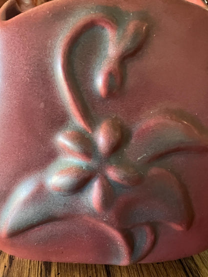 Van Briggle Pottery Vase Mulberry 5" Columbine Vase