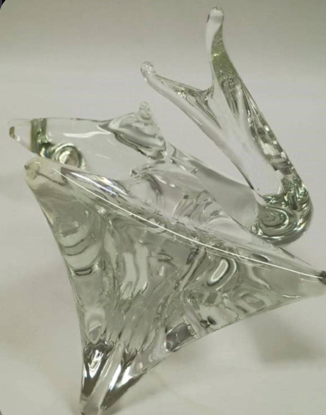 Murano Licio Zanetti Signed Art Glass Dolphin