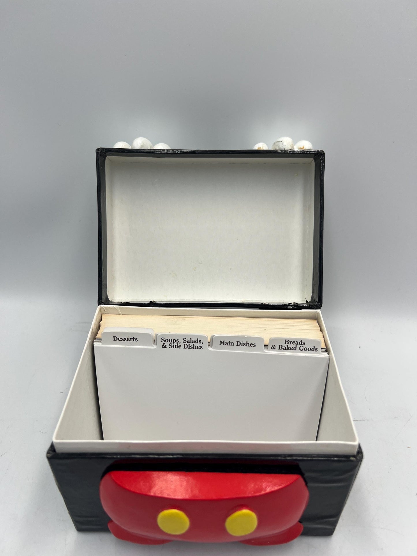 Disney Mickey Mouse Recipe Box