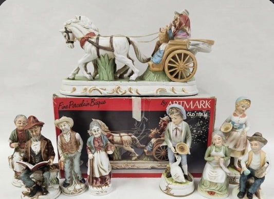 Artmark "Old Team" Collection of 8 Figurines