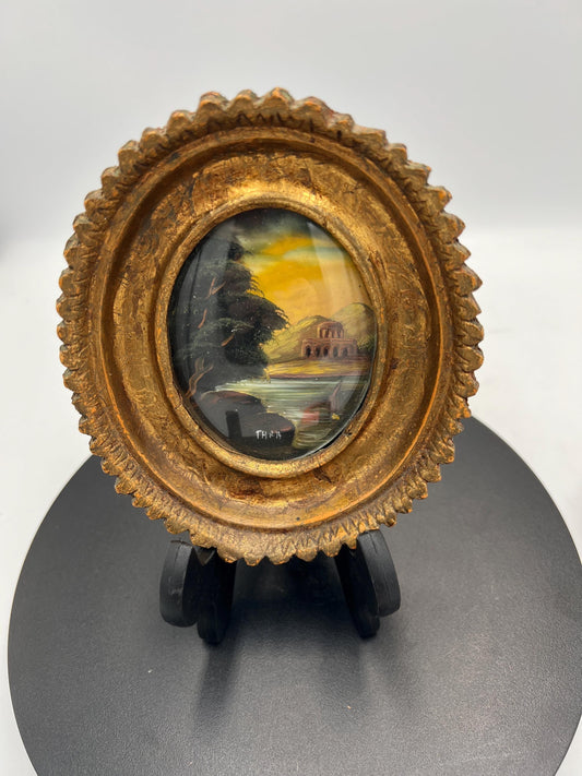 Ornate Framed Minuature Paintings