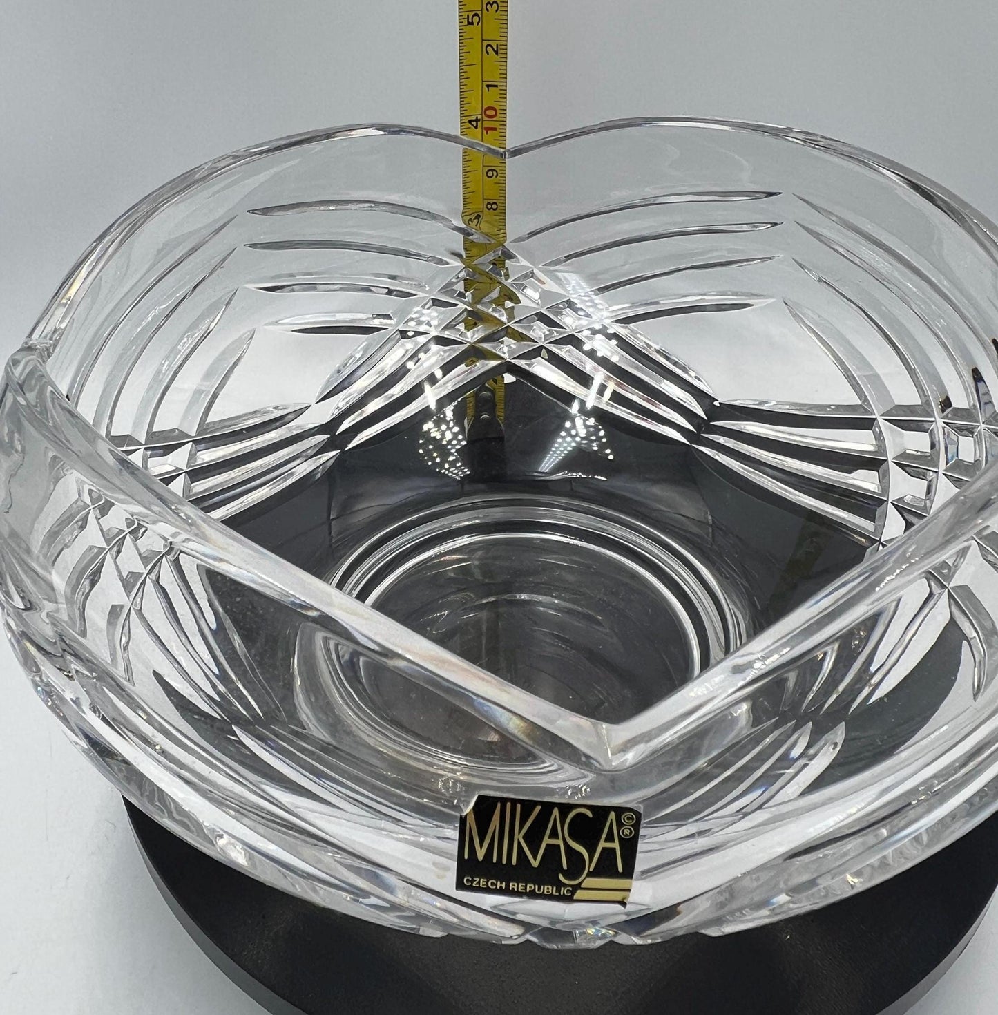 Vintage Crystal Centerpiece Bowl Mikasa