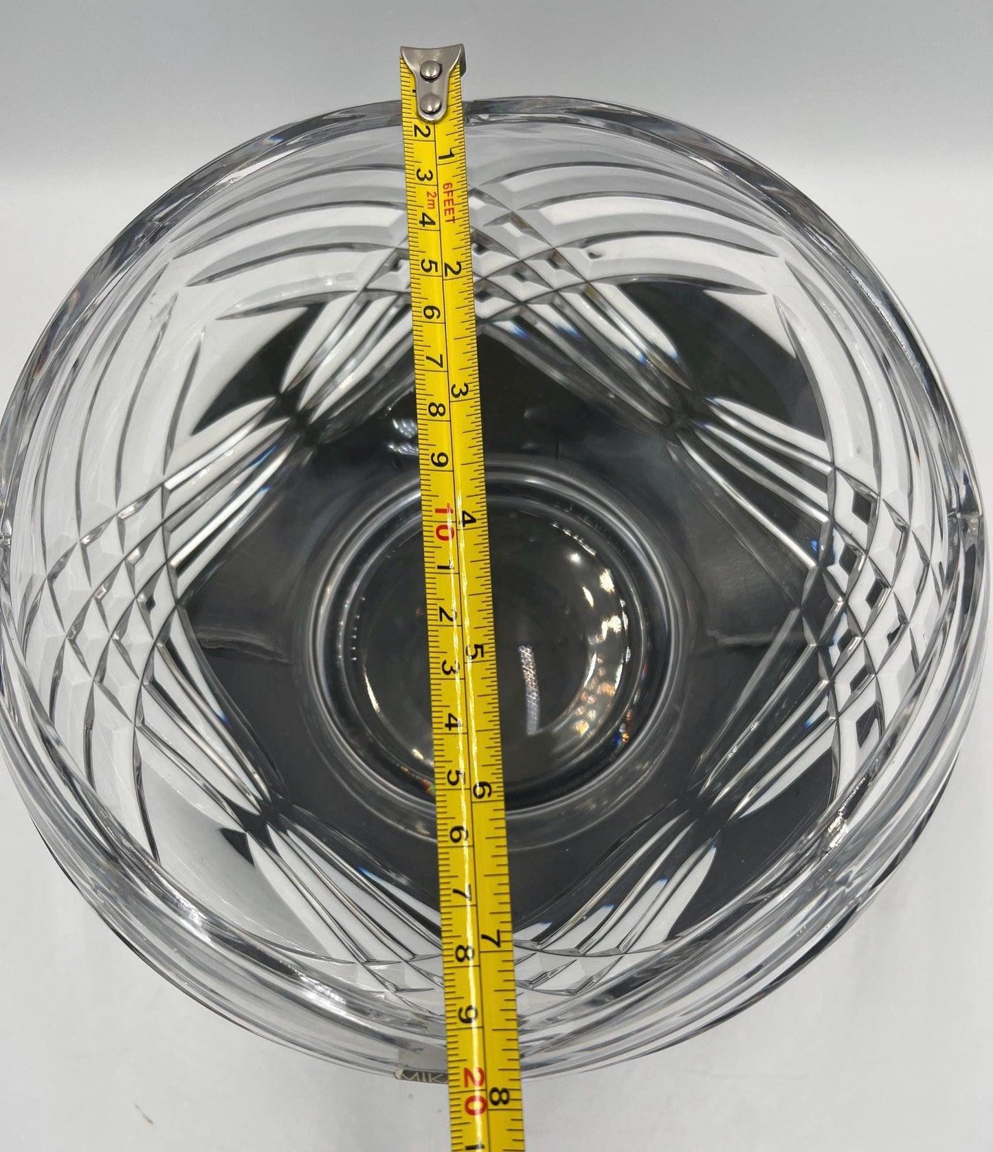 Vintage Crystal Centerpiece Bowl Mikasa