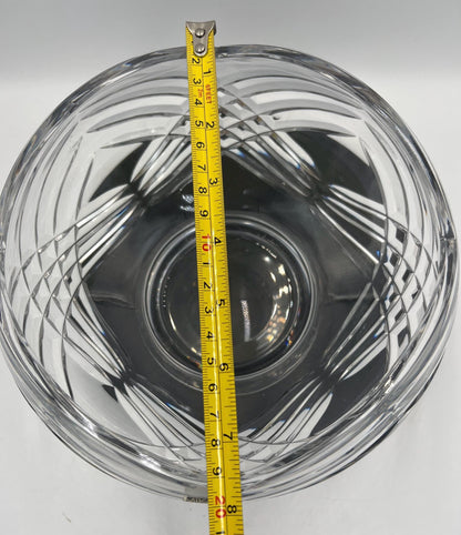 Vintage Crystal Centerpiece Bowl Mikasa