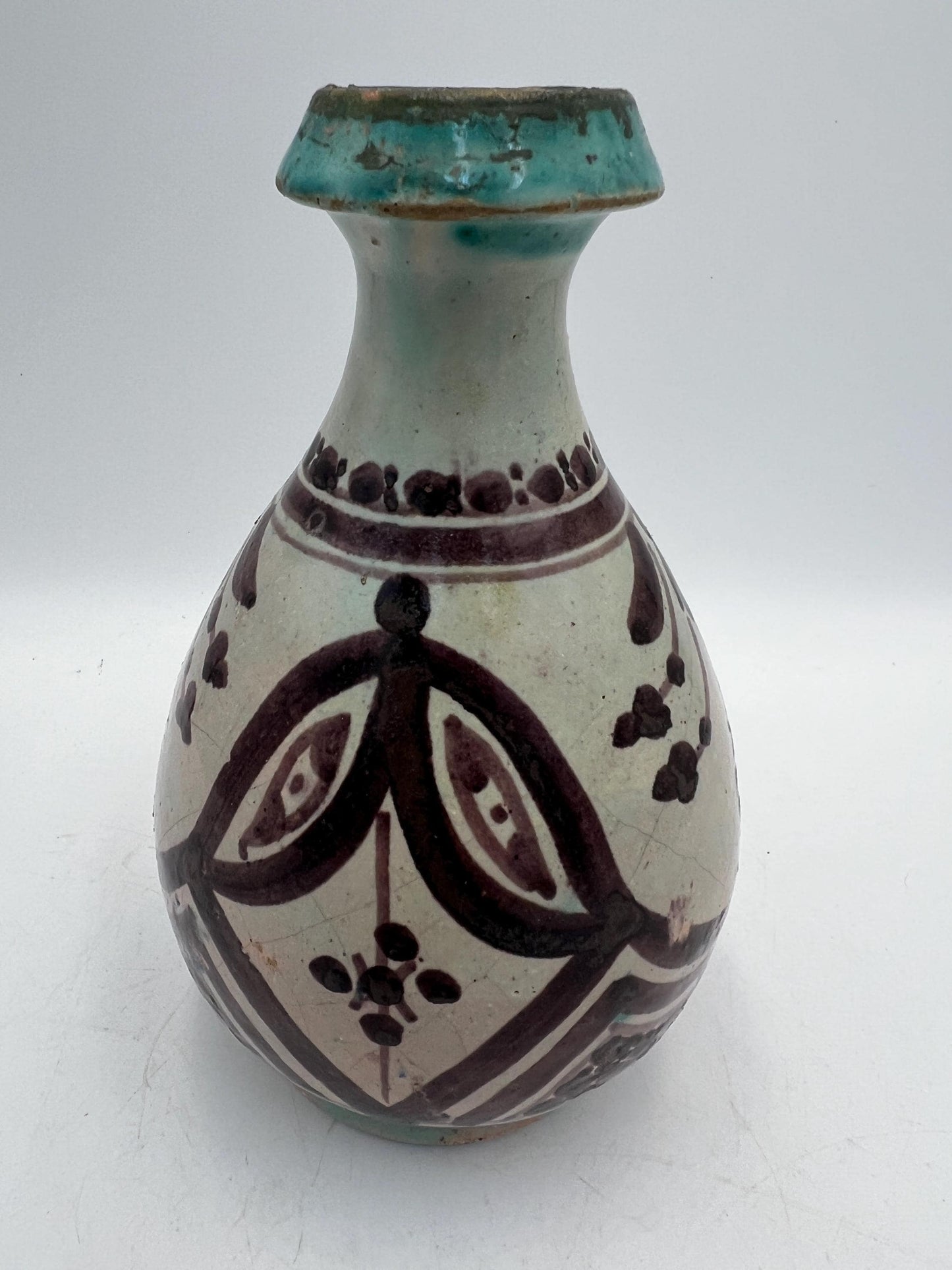 Art Pottery Bowl and Vase Signed by Artist Livia Gorka
