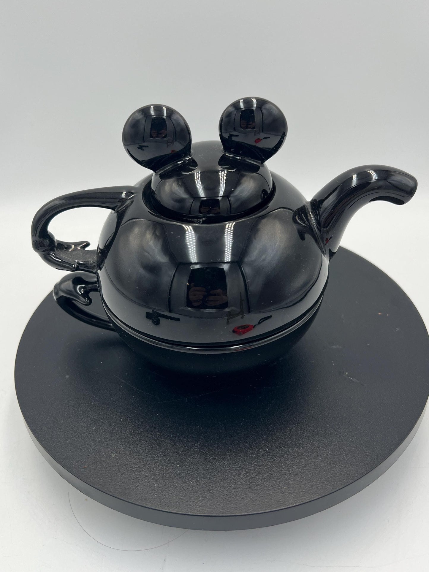 Disney Mickey Mouse "Tea for One" Stackable Set - Your choice of Black or White