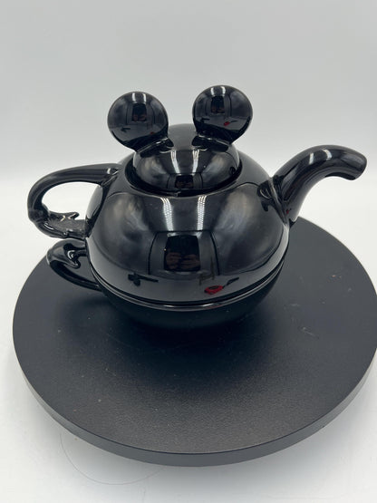 Disney Mickey Mouse "Tea for One" Stackable Set - Your choice of Black or White