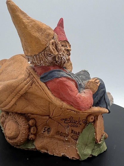 Tom Clark Gnomes | 'Garden Gnomes' Mold 5443 (2000) in Garden Glove and Gnome 'Freddy' | Sold Individually