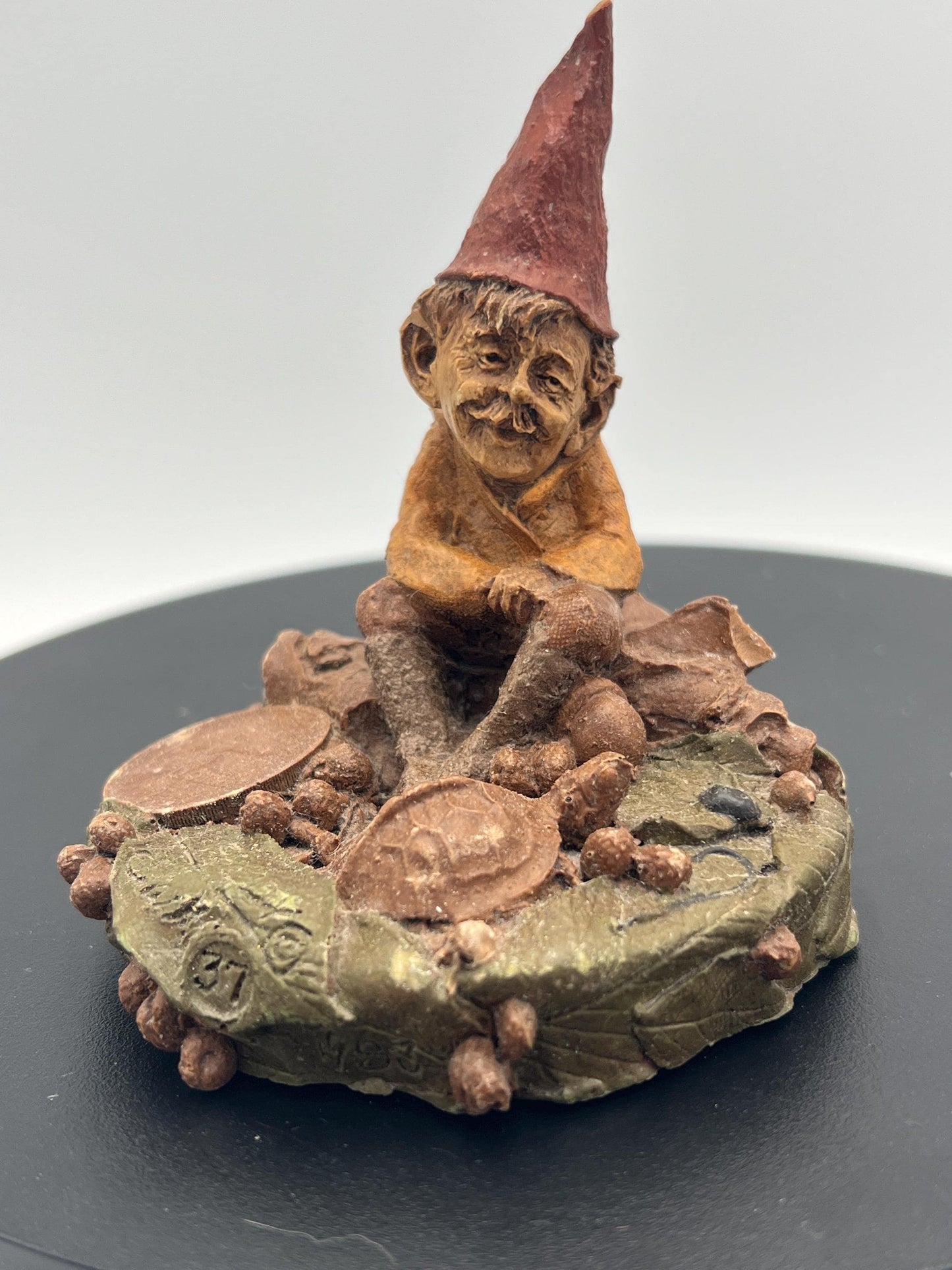 Tom Clark Gnomes | 'Garden Gnomes' Mold 5443 (2000) in Garden Glove and Gnome 'Freddy' | Sold Individually
