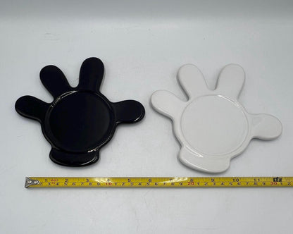 Disney Mickey Mouse "Tea for One" Stackable Set - Your choice of Black or White