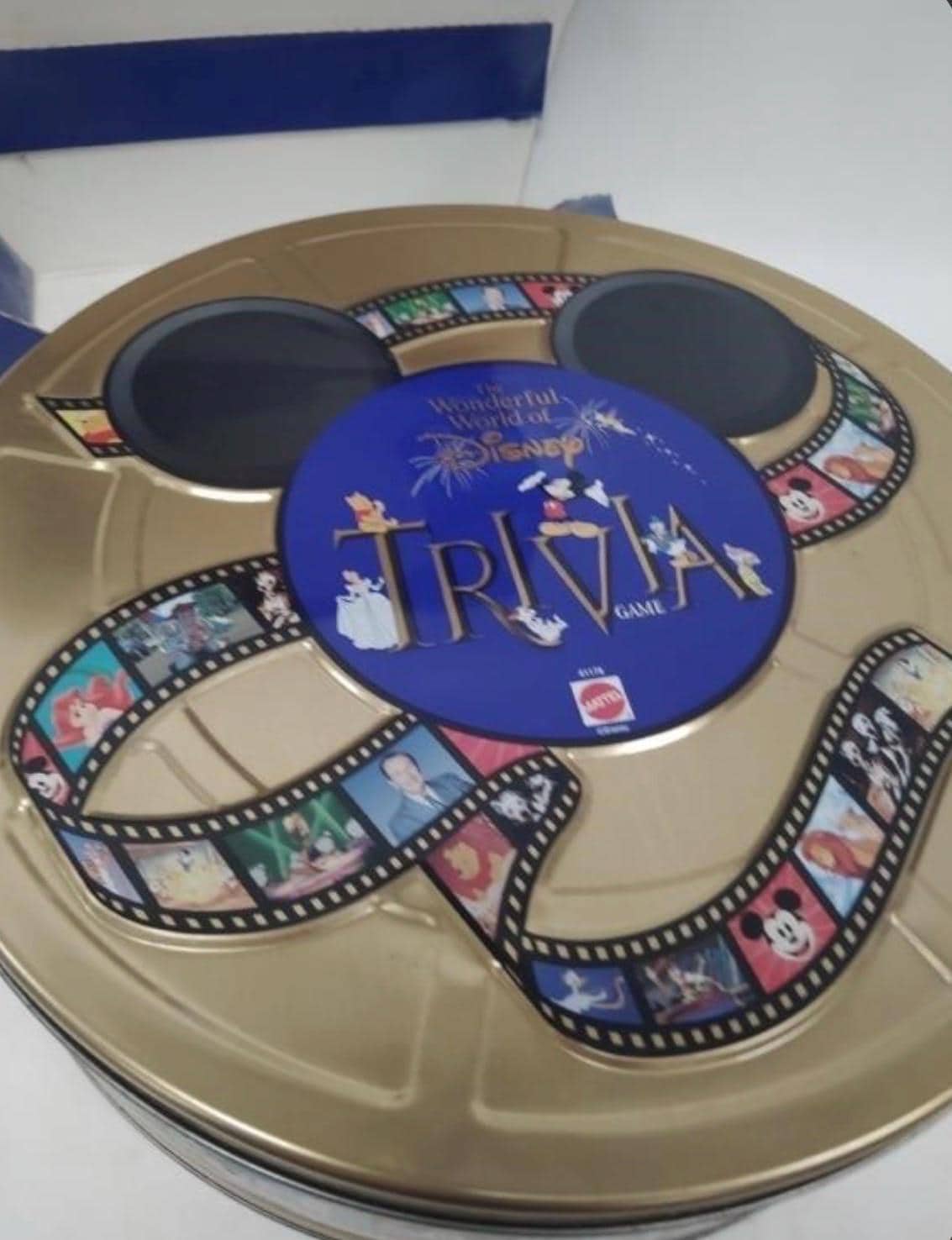 Disney Mickey Mouse Mattel "The Wonderful World of Disney" Trivia Game, New