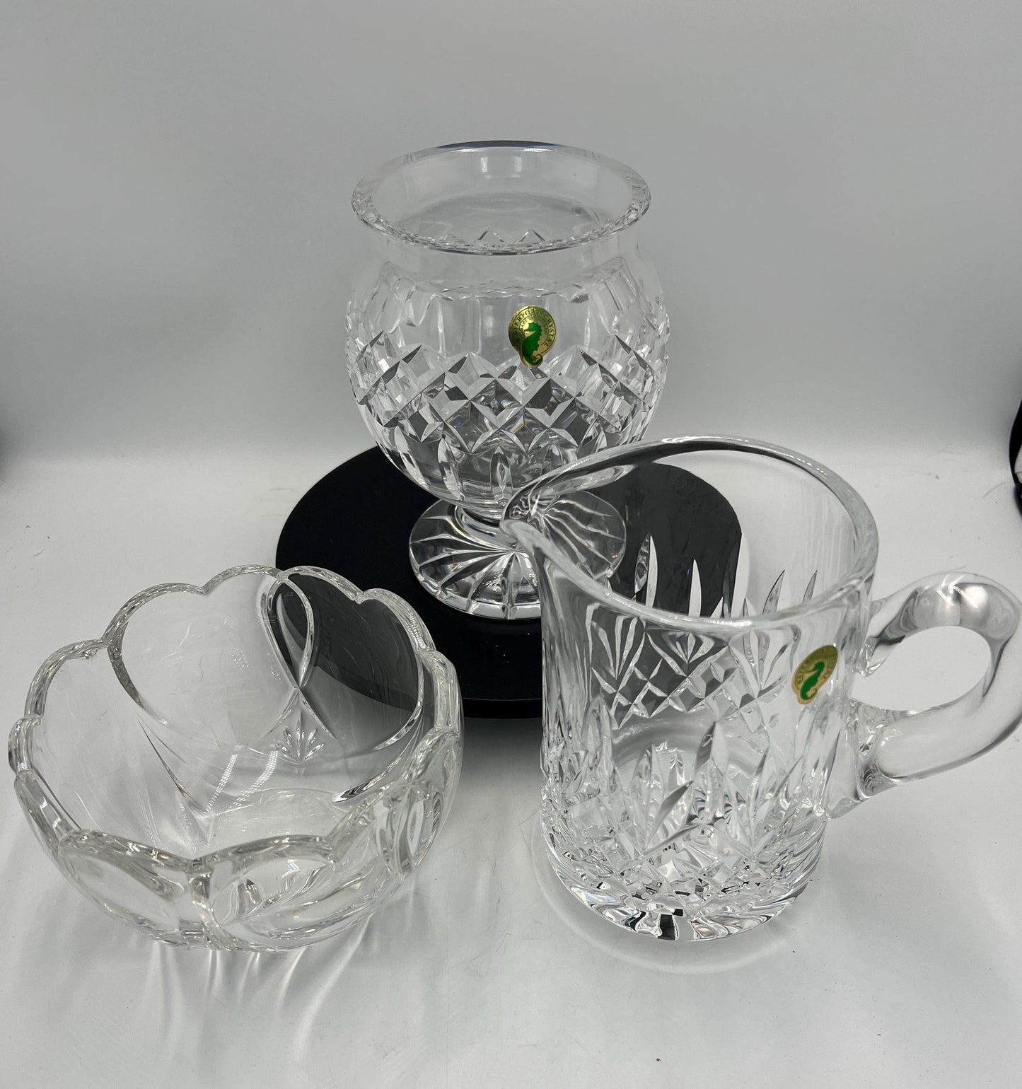 Waterford Crystal - Vase - Bowl - Pitcher. Selling Individually