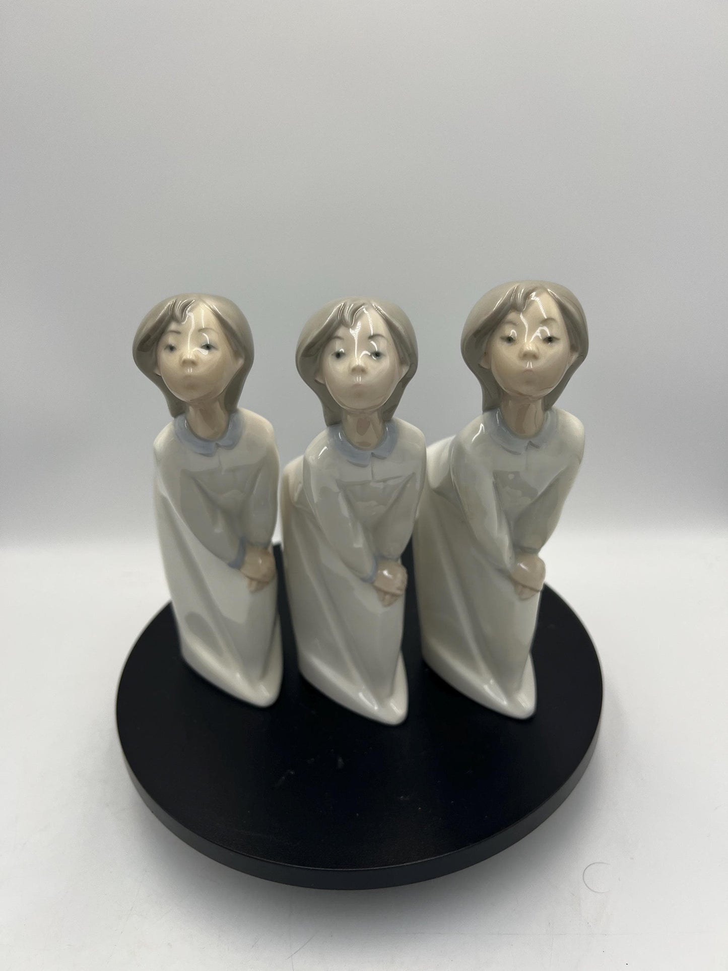 Children in Nightgowns: Lladro / Nao  - Porcelain w Glossy Finish. No Box. Sold individually